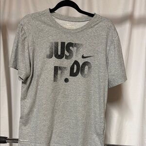 Nike Gray Men's T-Shirt